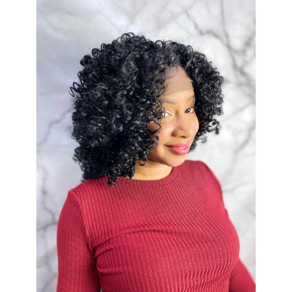 13×4 Short Kinky Lace Front Wigs